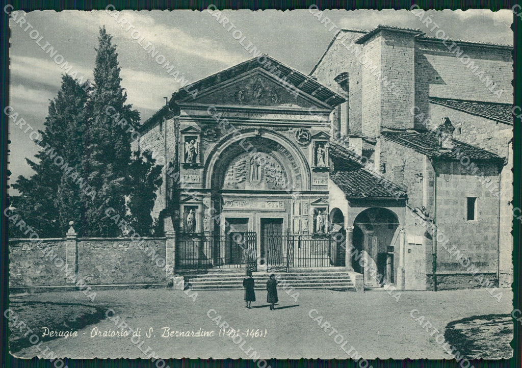 Perugia Città Oratorio San Bernardino FG cartolina KB4530 – fronte