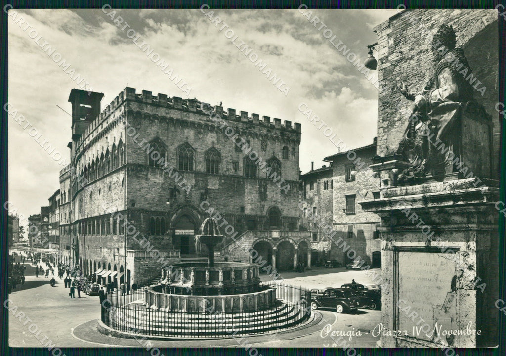 Perugia Città Auto FG Foto cartolina KB4559 – fronte