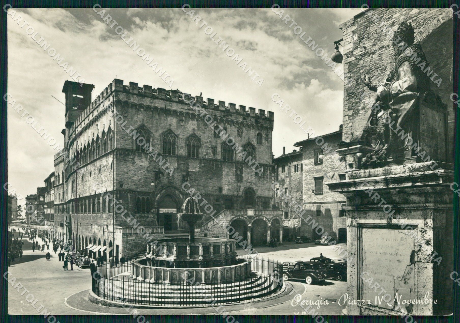 Perugia Città Auto FG Foto cartolina KB4559 – fronte