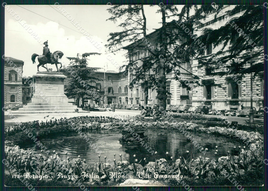 Perugia Città Vespa FG Foto cartolina KB4561 – fronte