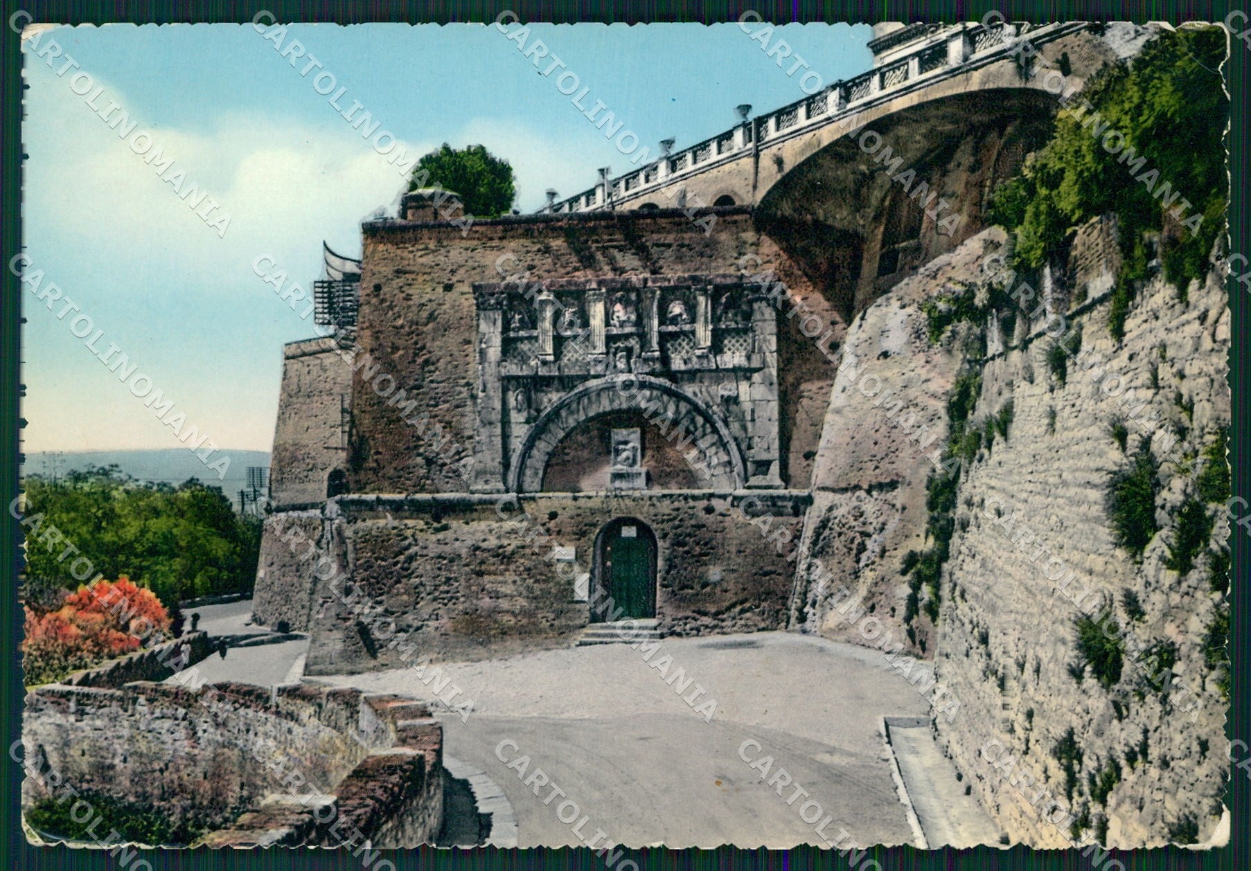Perugia Città Rocca Paolina e Porta Marzia FG Foto cartolina KB4563 – fronte