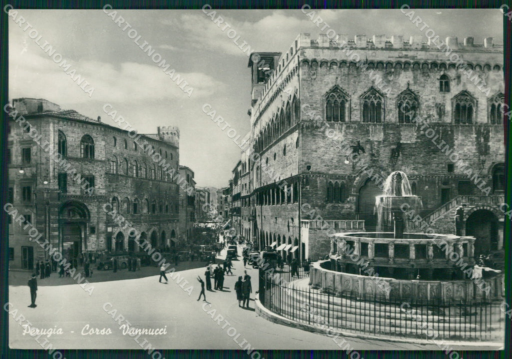Perugia Città Auto FG Foto cartolina KB4573 – fronte