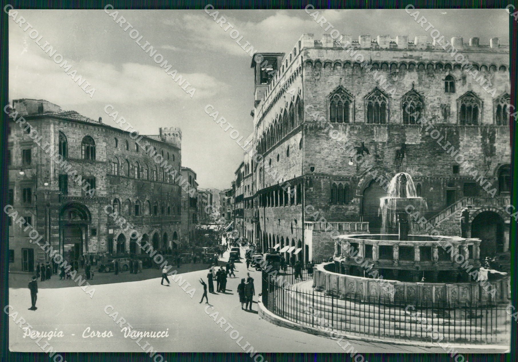 Perugia Città Auto FG Foto cartolina KB4573 – fronte