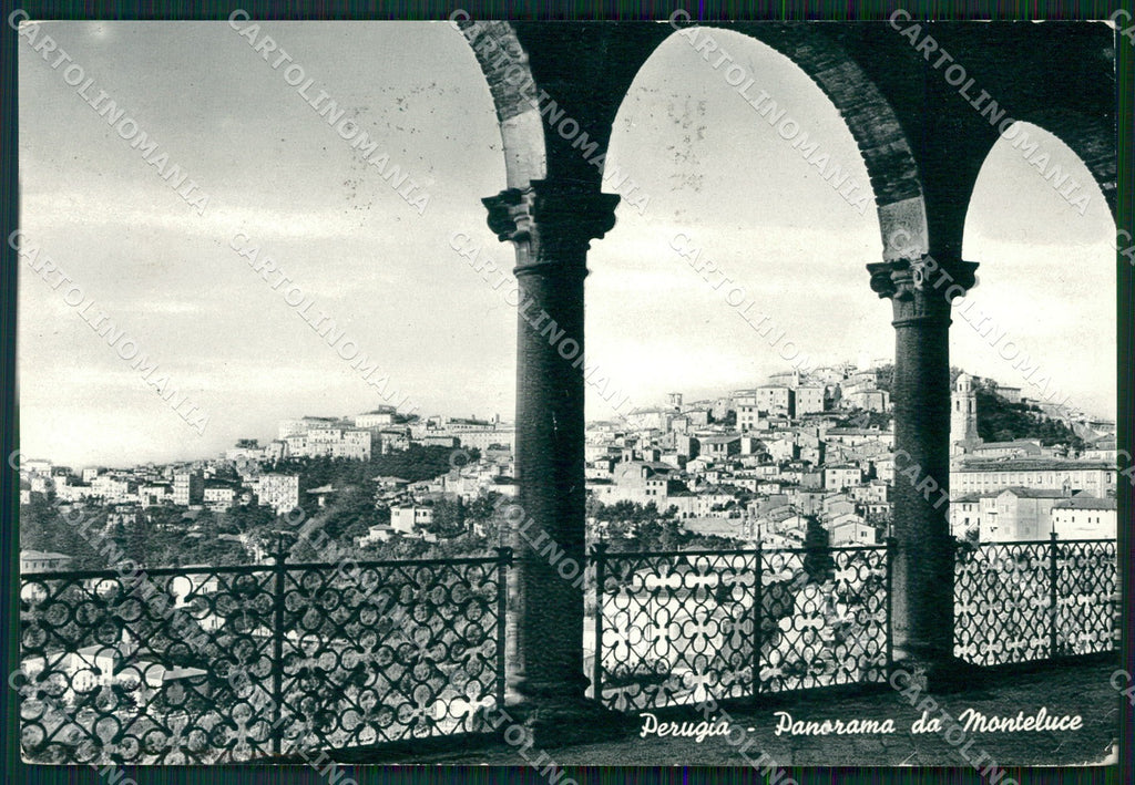 Perugia Città Monteluce PIEGHINA FG Foto cartolina KB4578 – fronte