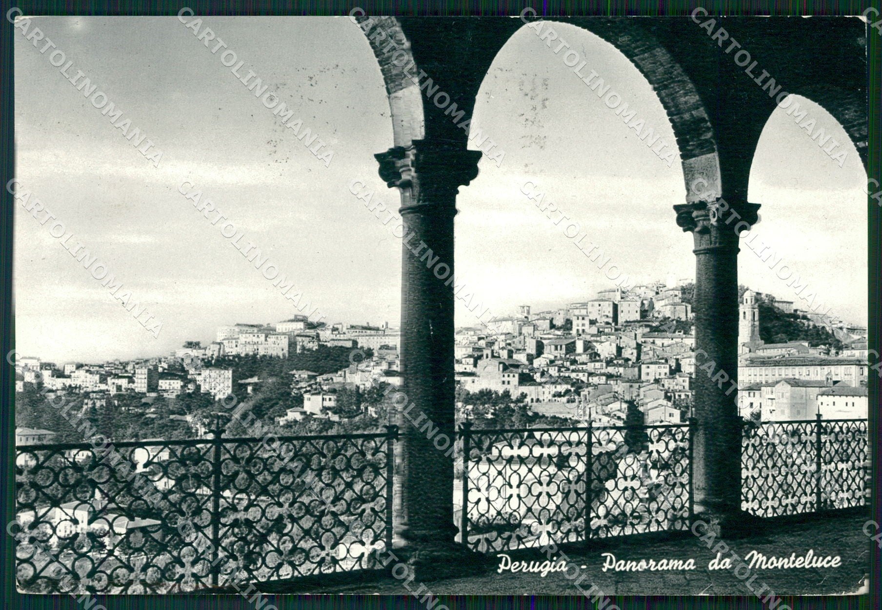 Perugia Città Monteluce PIEGHINA FG Foto cartolina KB4578 – fronte