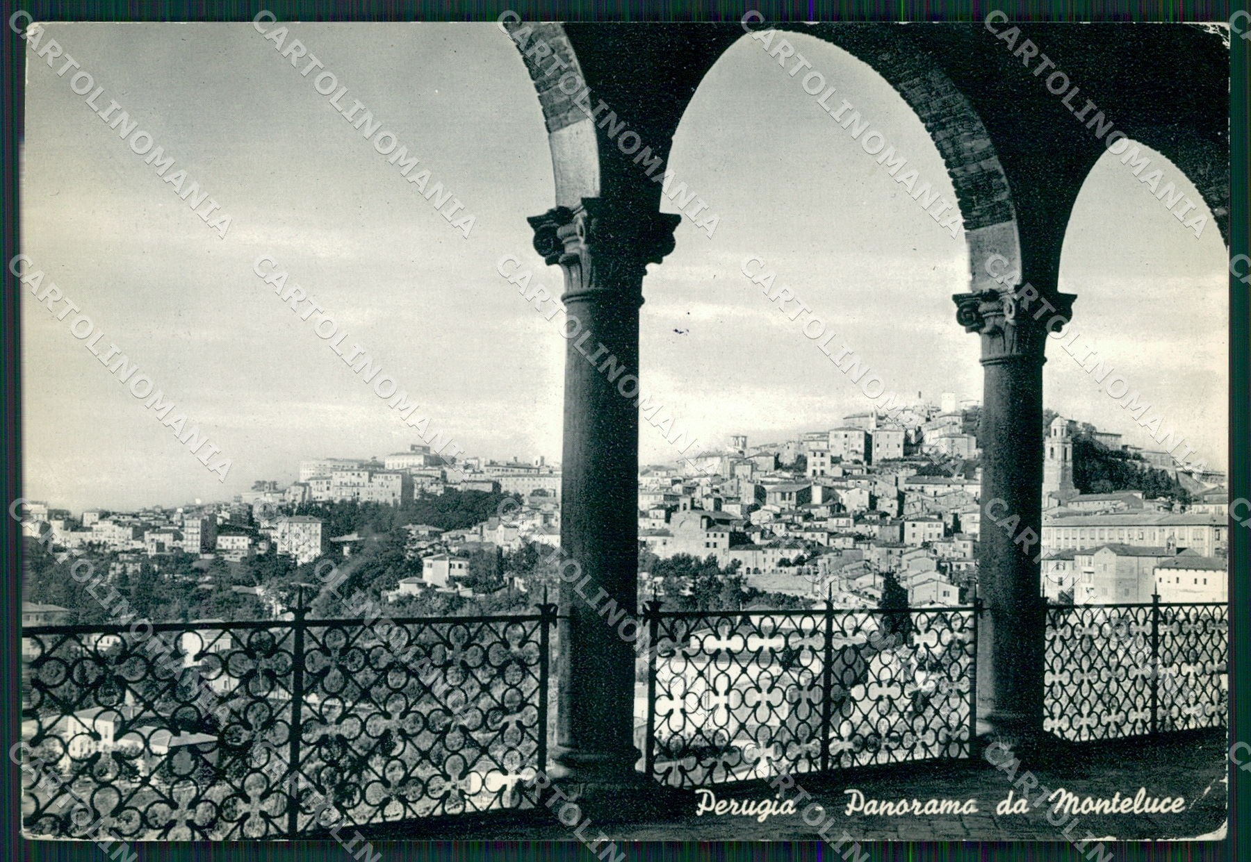 Perugia Città Monteluce PIEGHINA FG Foto cartolina KB4580 – fronte
