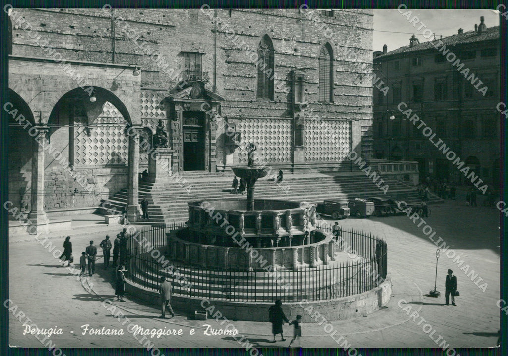 Perugia Città Duomo FG Foto cartolina KB4586 – fronte