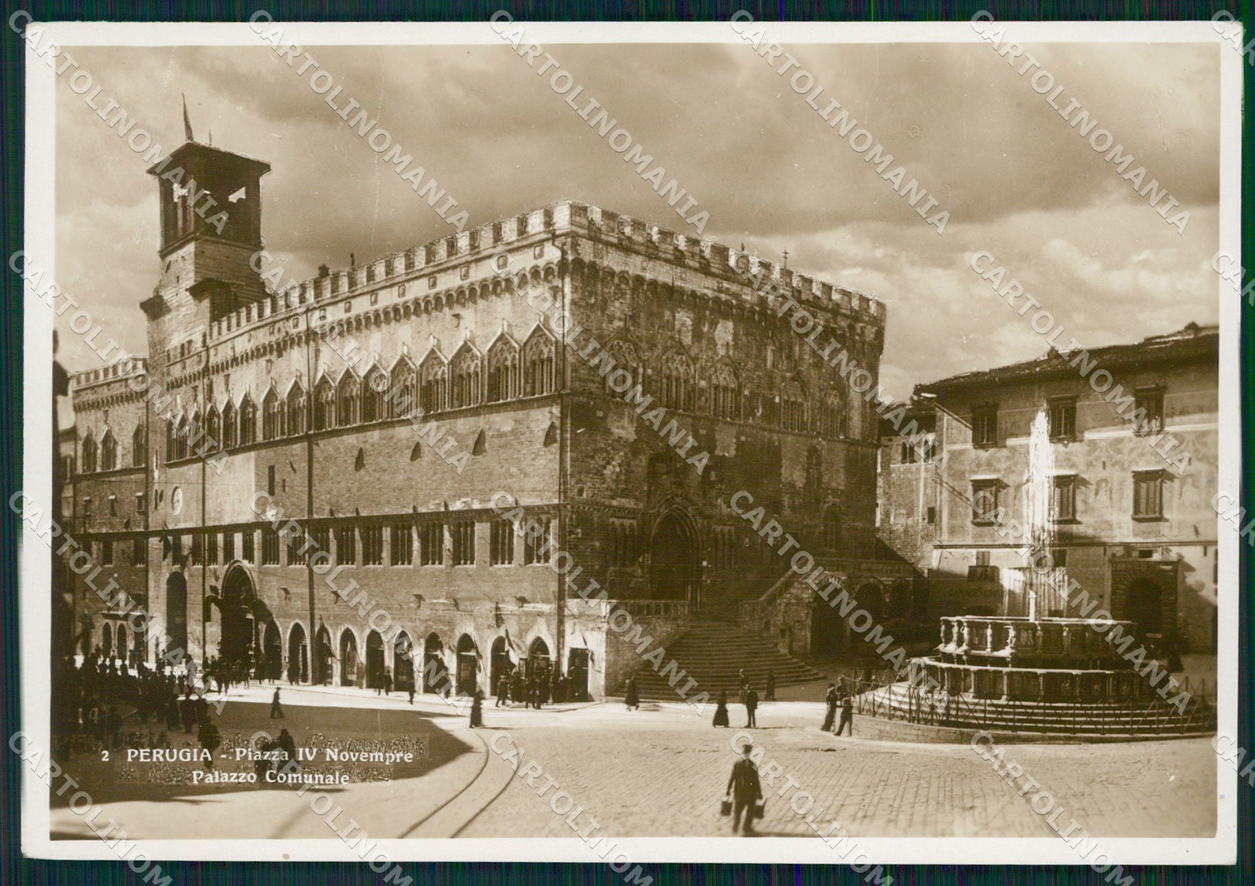 Perugia Città Comune FG Foto cartolina KB4589 – fronte