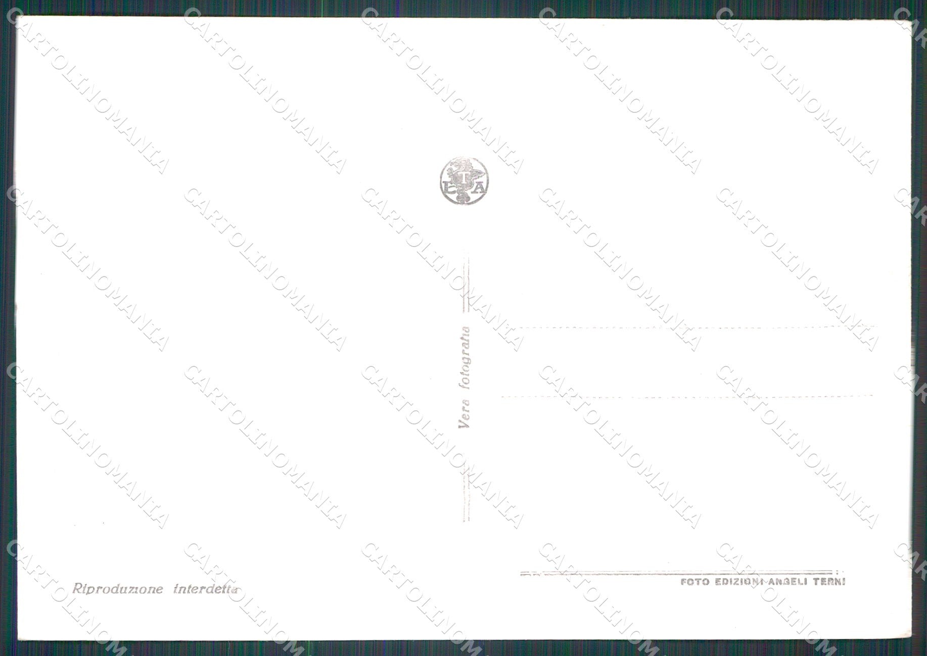 Perugia Città Comune FG Foto cartolina KB4589 – retro