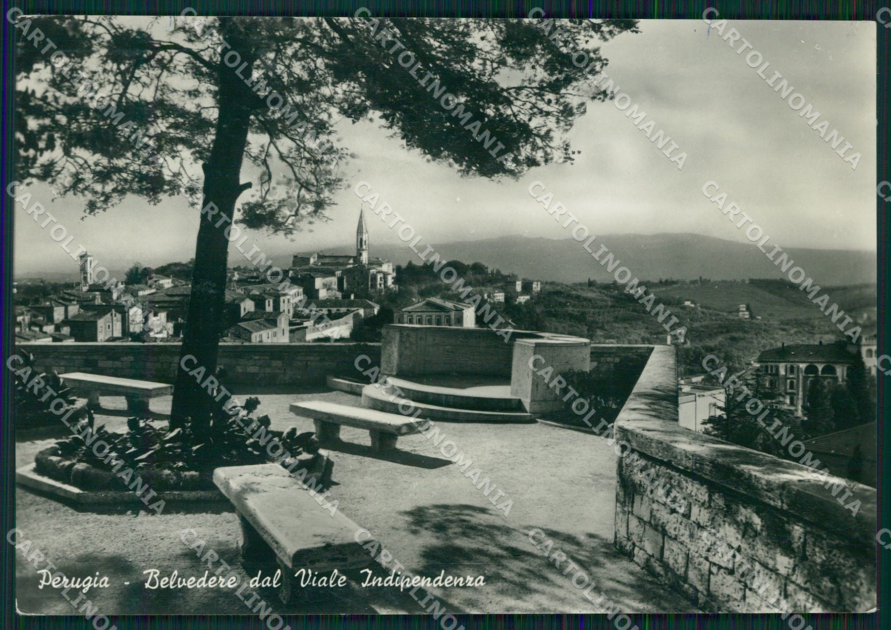 Perugia Città COLLA FG Foto cartolina KB4596 – fronte