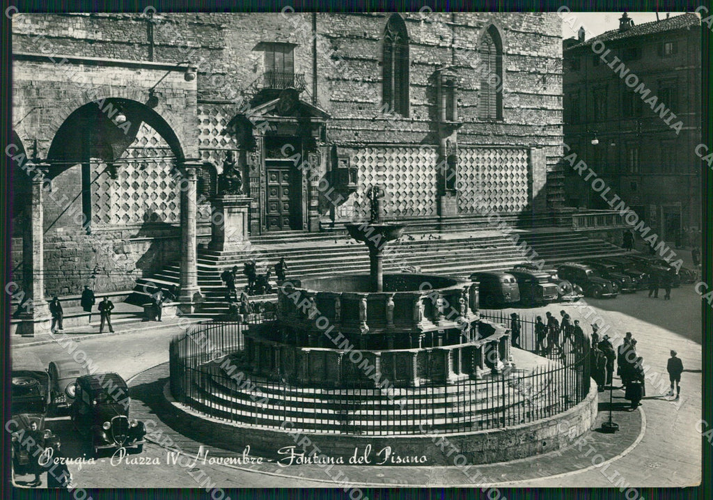 Perugia Città Fontana del Pisano FG Foto cartolina KB4619 – fronte
