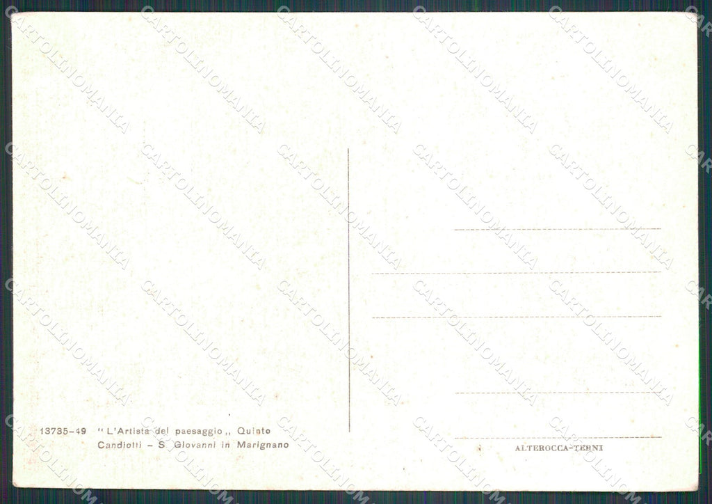 Perugia Città Monteluce FG cartolina KB4659 – retro