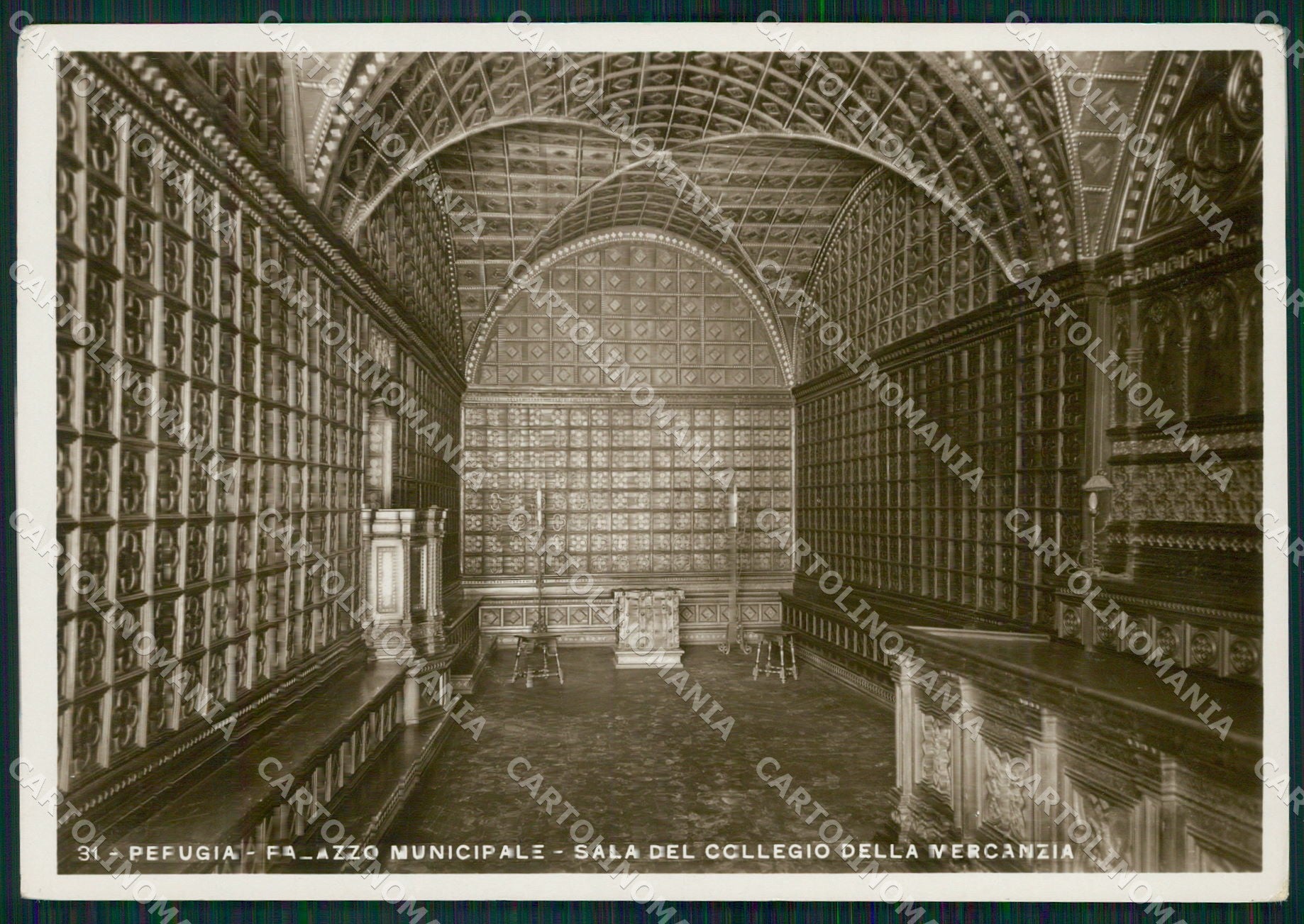 Perugia Città Municipio FG Foto cartolina KB4664 – fronte