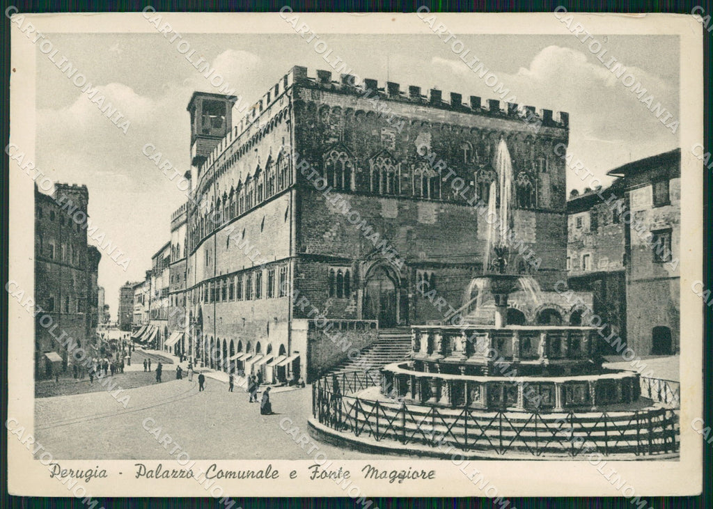 Perugia Città Comune FG cartolina KB4681 – fronte
