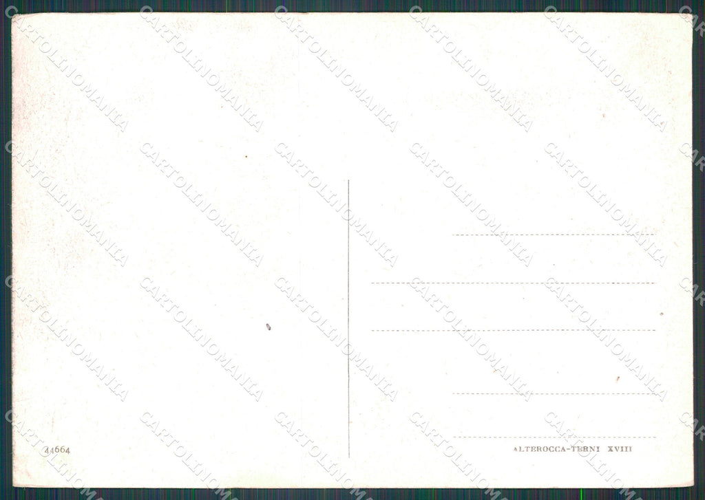 Perugia Città Comune FG cartolina KB4681 – retro