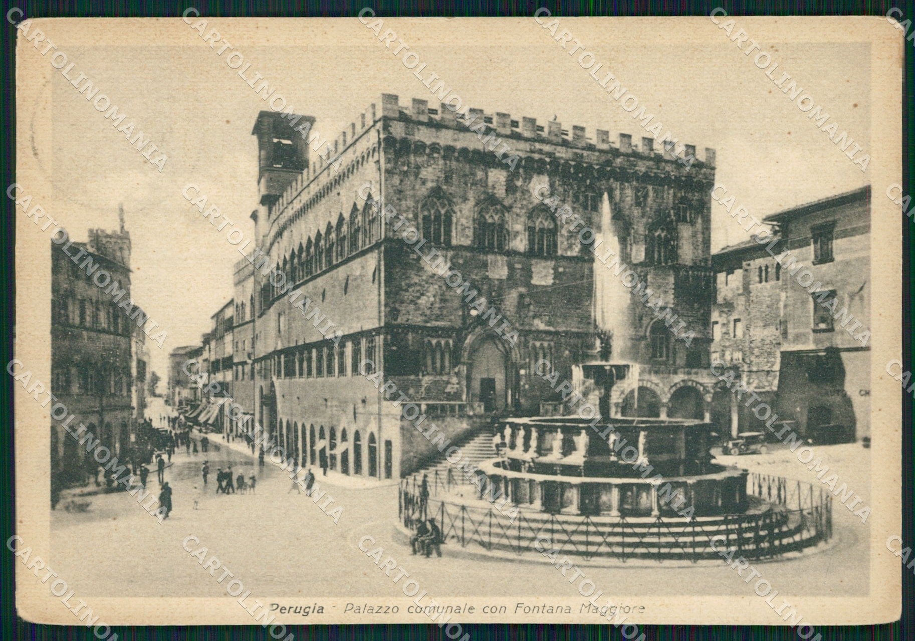 Perugia Città Comune FG cartolina KB4696 – fronte