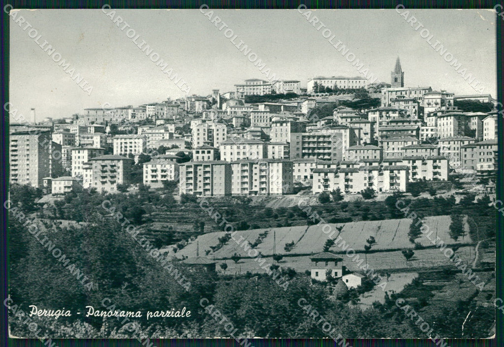 Perugia Città PIEGHINA FG cartolina KB4706 – fronte