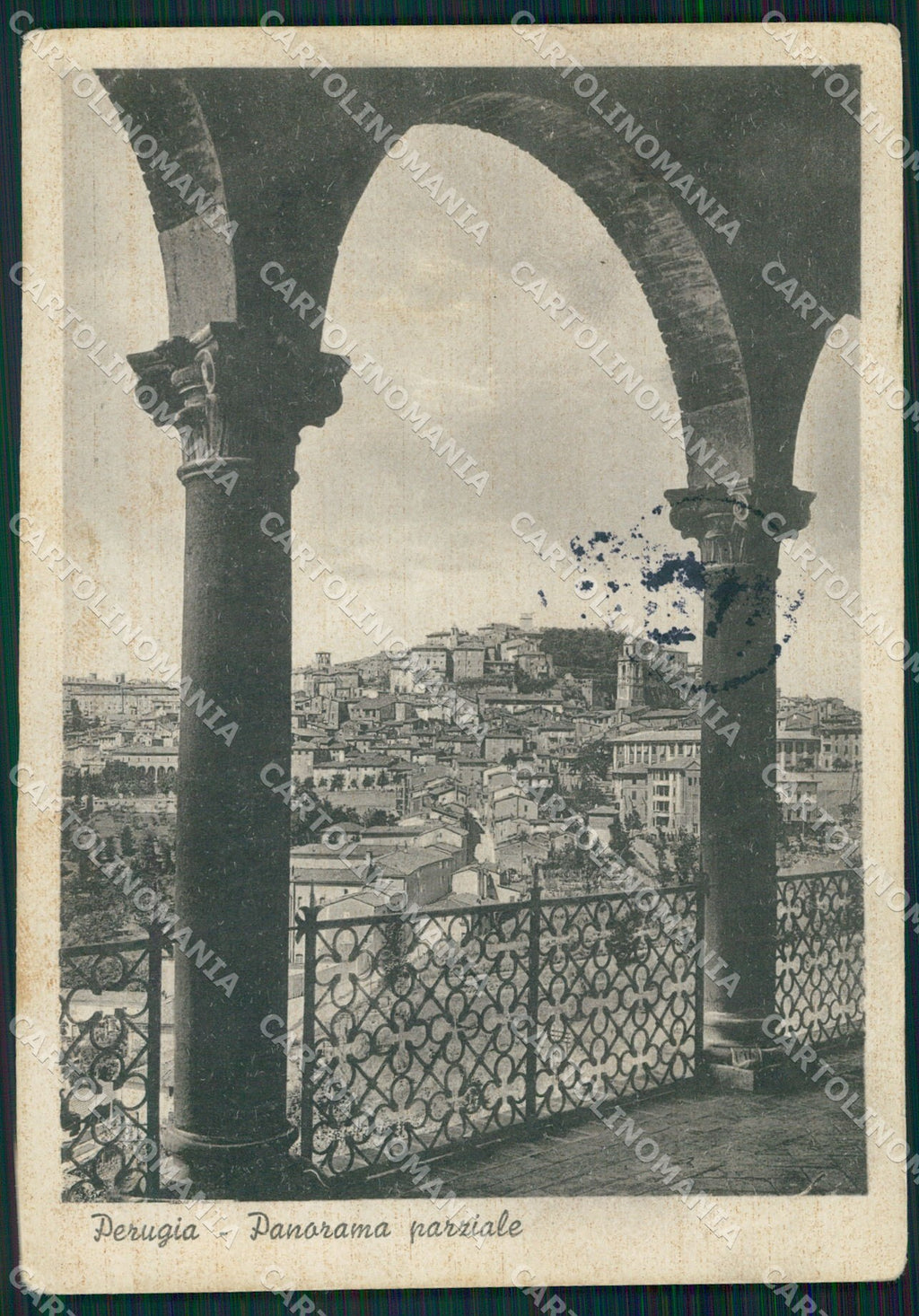 Perugia Città PIEGHINE FG cartolina KB4715 – fronte