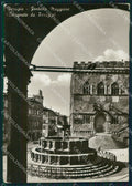 Perugia Città Fontana Maggiore PIEGA FG Foto cartolina KB4726 – fronte