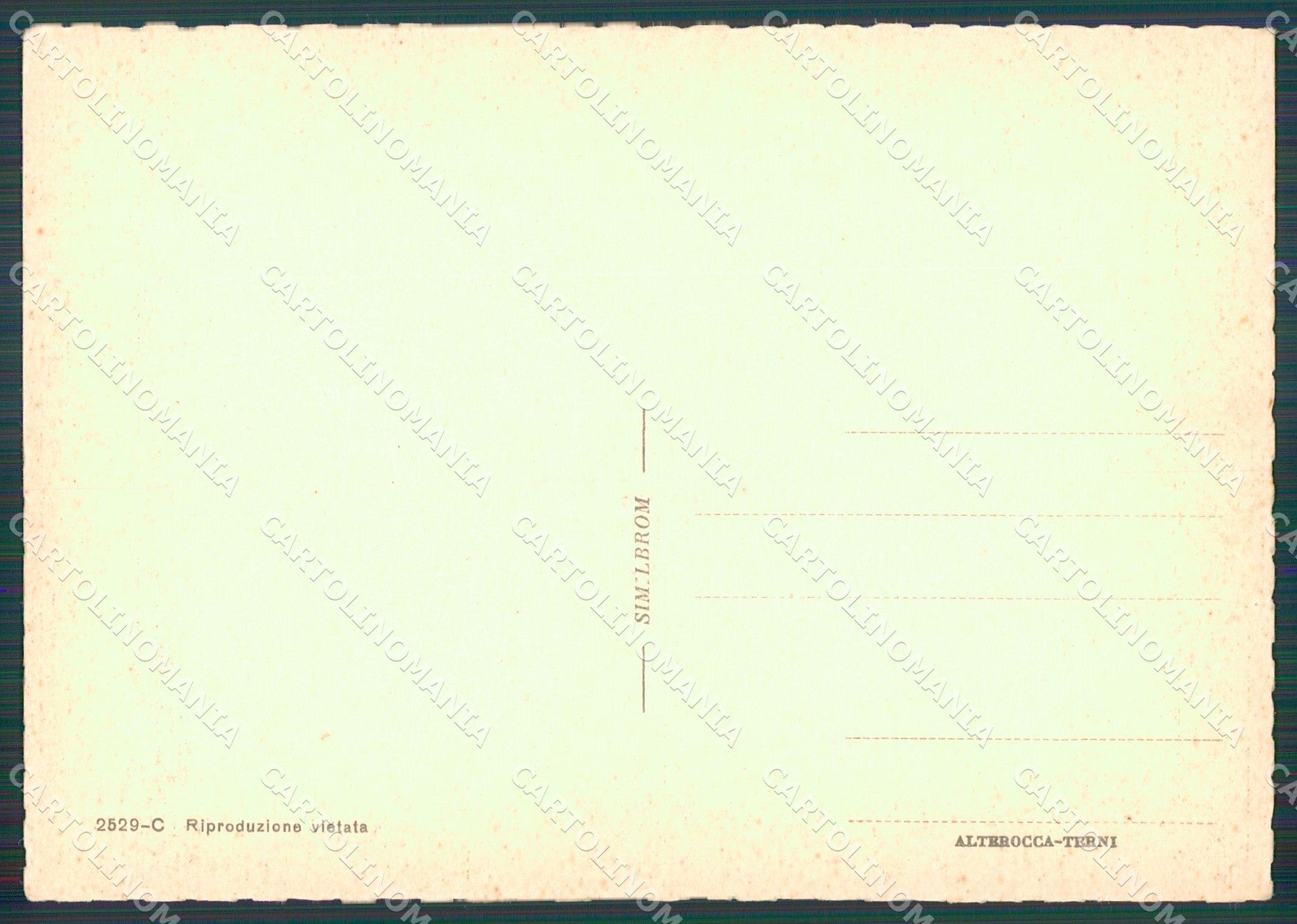 Perugia Assisi Fonte Bella FG cartolina KB4775 – retro