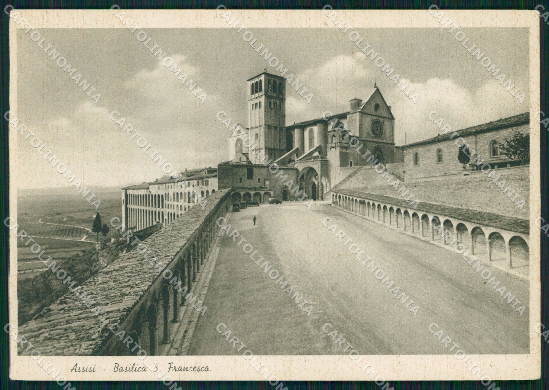 Perugia Assisi Basilica San Francesco FG cartolina KB4793 – fronte