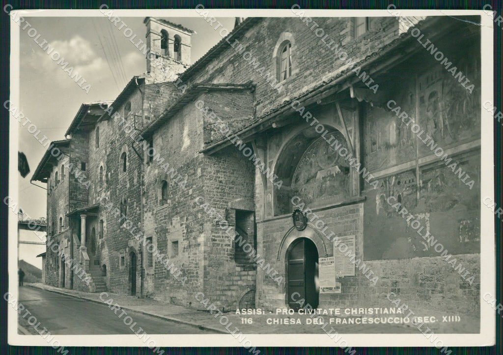 Perugia Assisi PIEGA FG Foto cartolina KB4797 – fronte