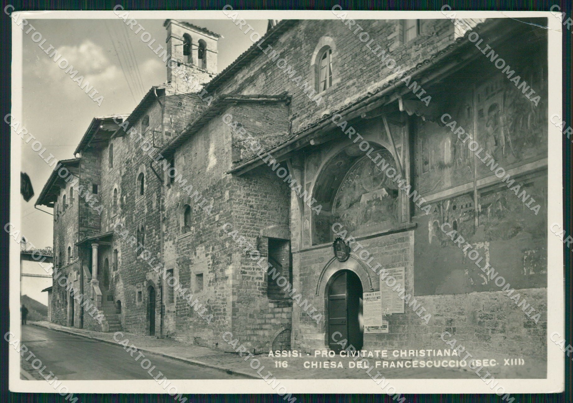 Perugia Assisi PIEGA FG Foto cartolina KB4797 – fronte