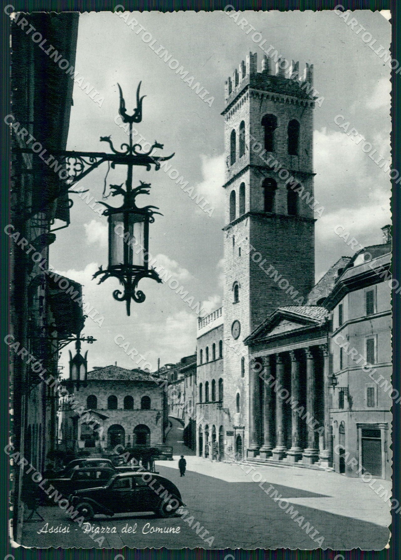 Perugia Assisi Comune Auto FG Foto cartolina KB4801 – fronte