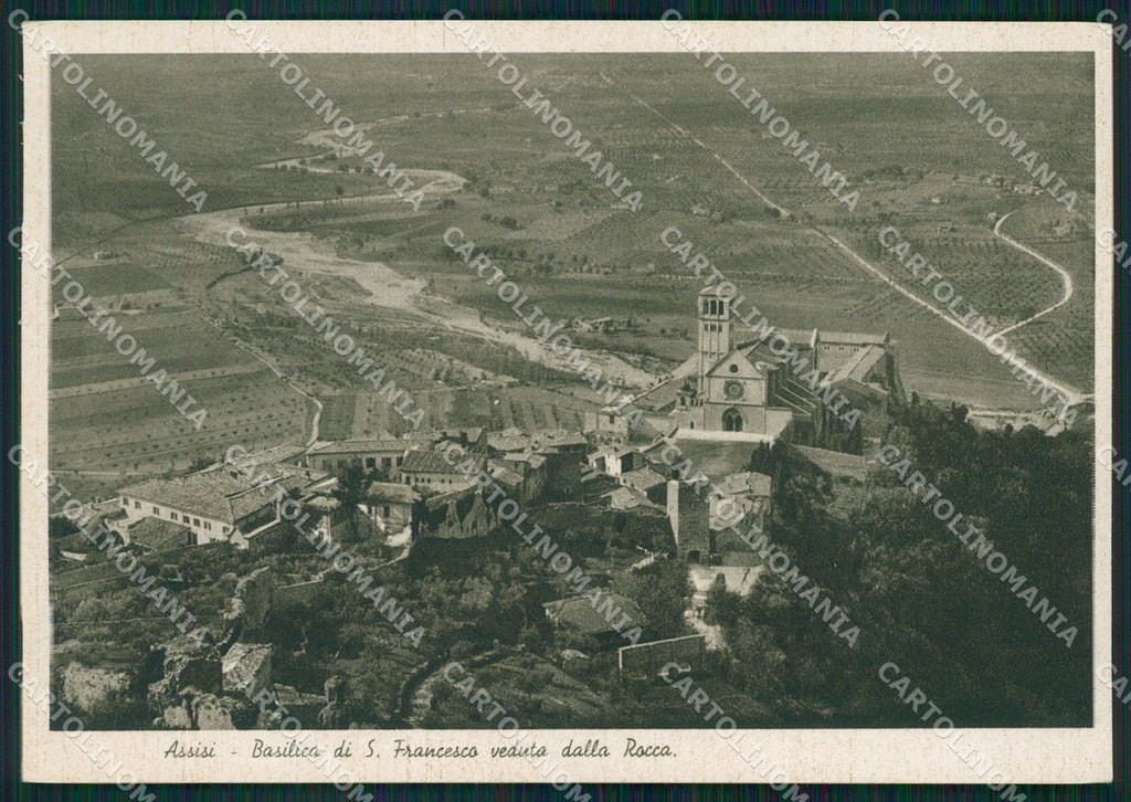 Perugia Assisi Basilica San Francesco FG cartolina KB4808 – fronte