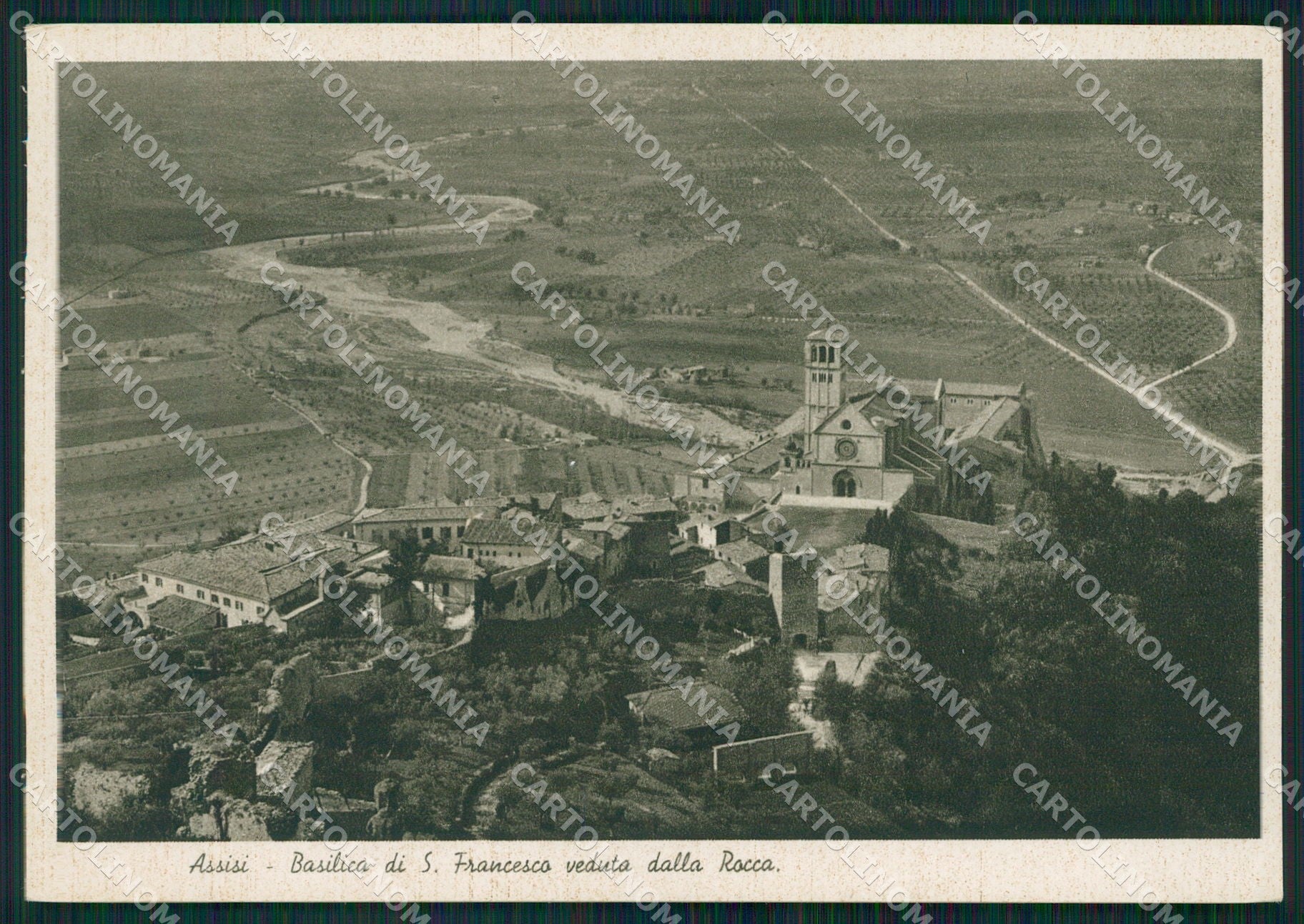 Perugia Assisi Basilica San Francesco FG cartolina KB4808 – fronte