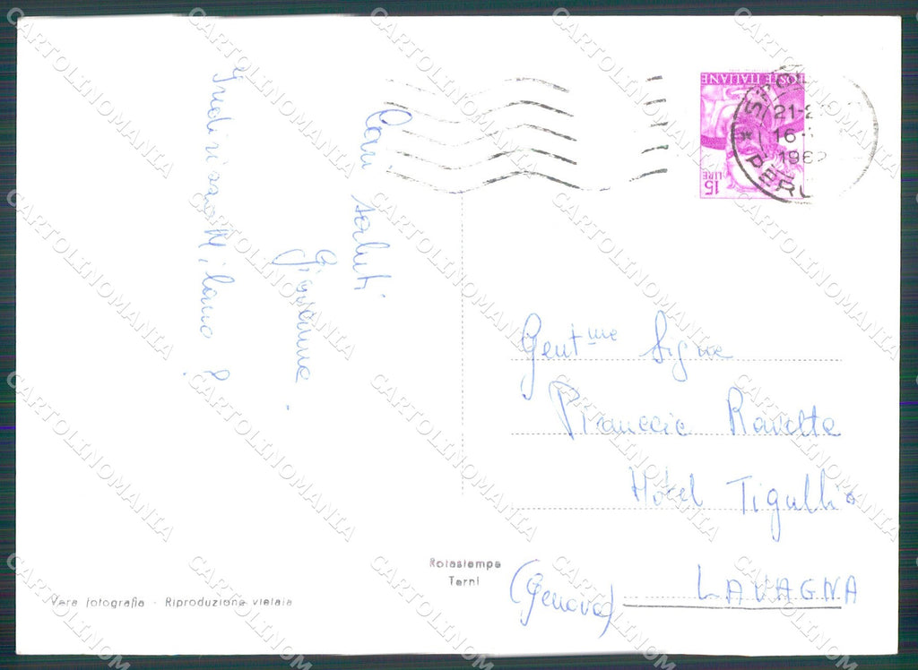 Perugia Spoleto FG Foto cartolina KB4824 – retro
