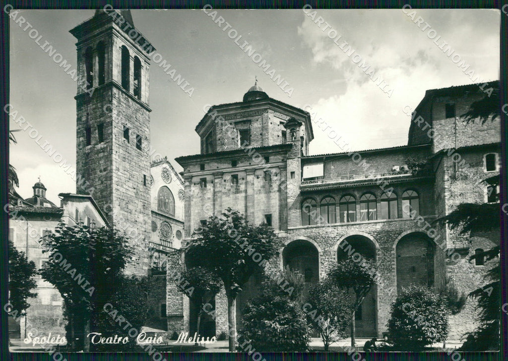 Perugia Spoleto Teatro FG Foto cartolina KB4828 – fronte