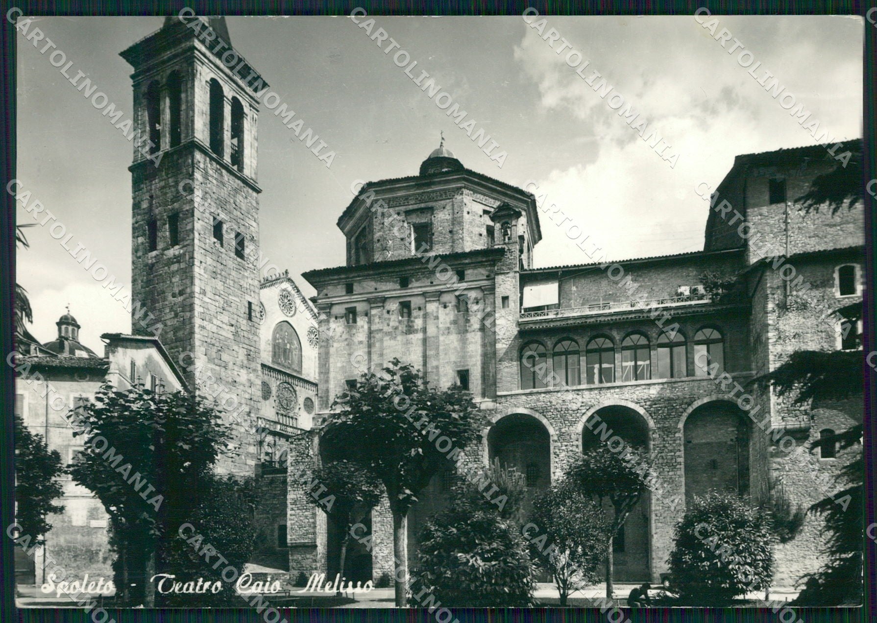 Perugia Spoleto Teatro FG Foto cartolina KB4828 – fronte