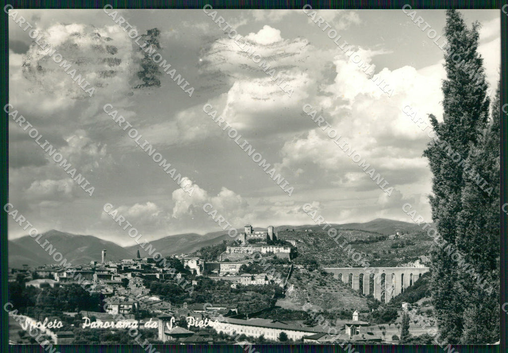 Perugia Spoleto San Pietro FG Foto cartolina KB4831 – fronte