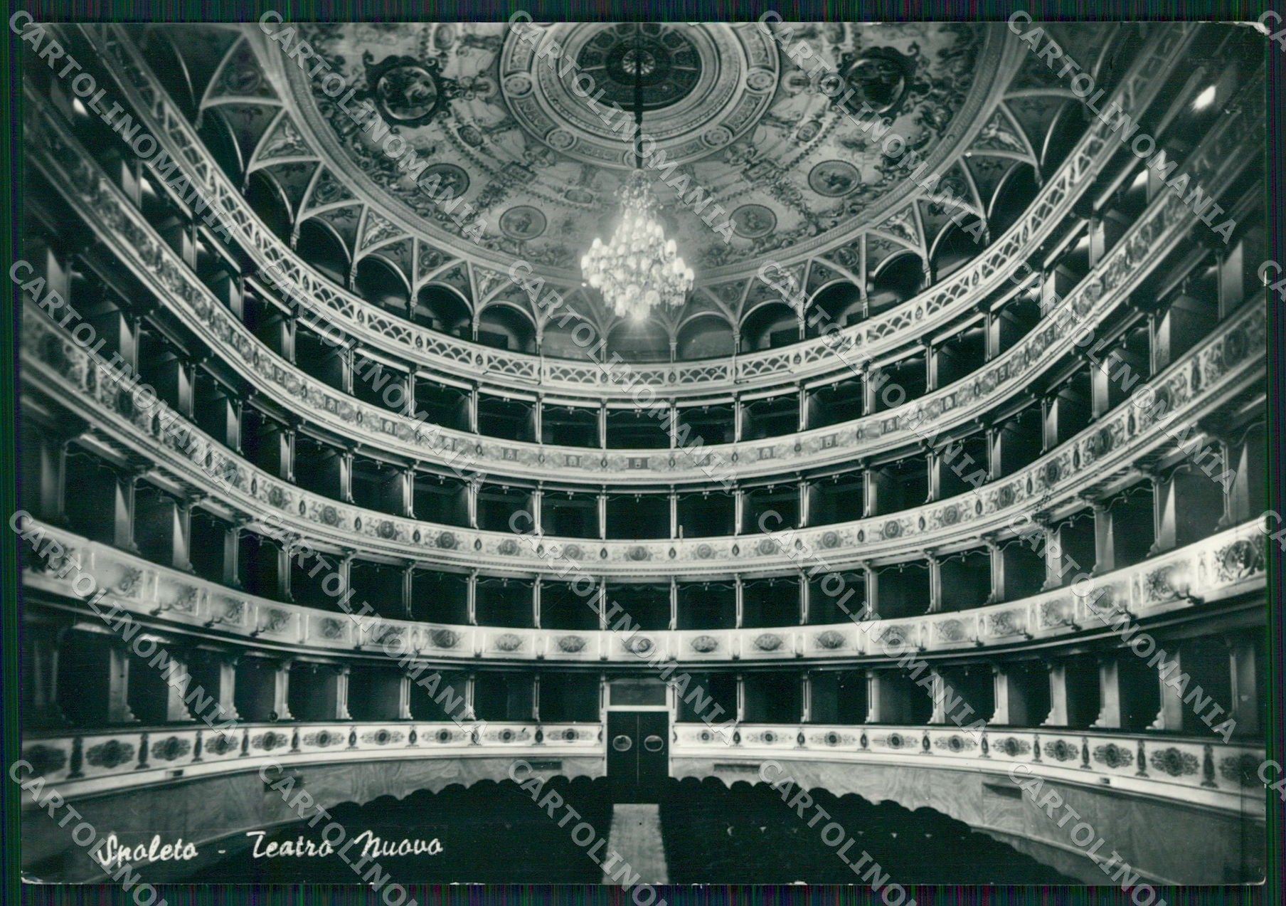 Perugia Spoleto Teatro FG Foto cartolina KB4832 – fronte