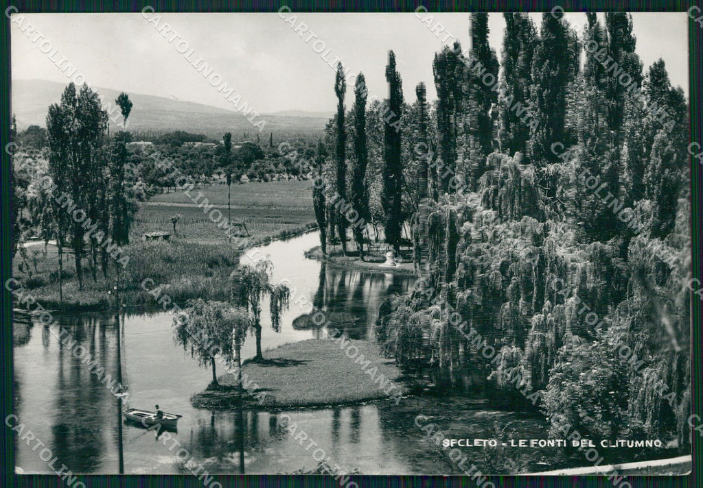 Perugia Spoleto Fonti del Clitunno FG Foto cartolina KB4838 – fronte