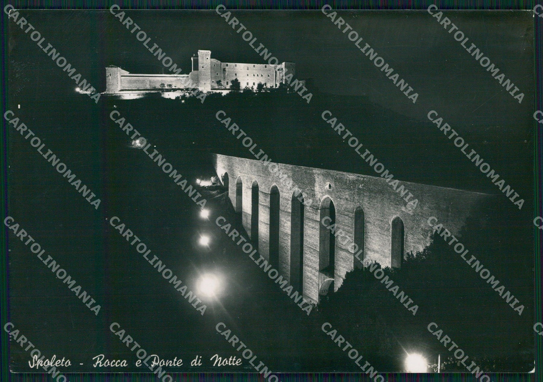 Perugia Spoleto FG Foto cartolina KB4846 – fronte