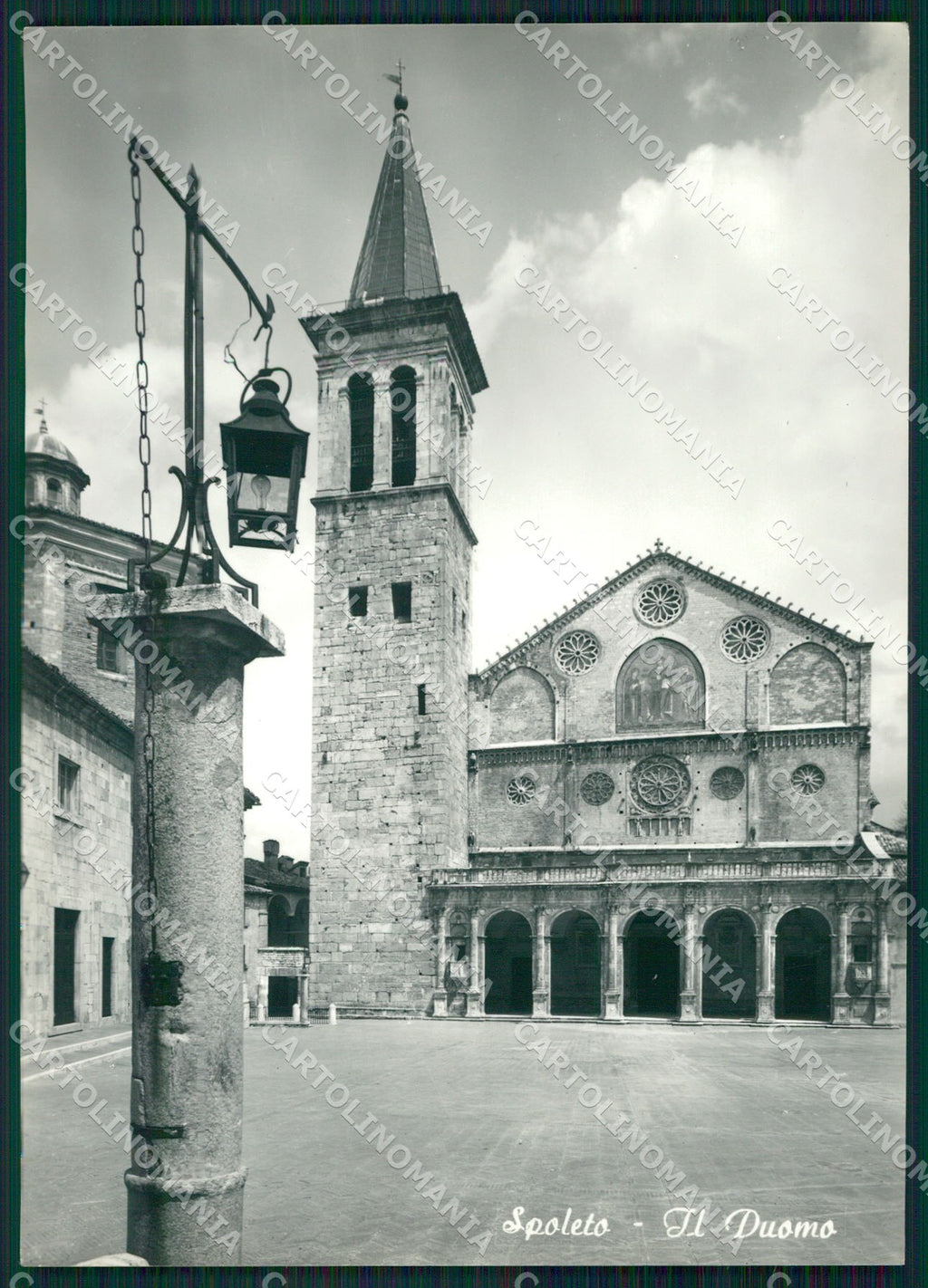 Perugia Spoleto Duomo FG Foto cartolina KB4862 – fronte