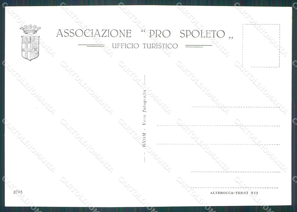 Perugia Spoleto FG Foto cartolina KB4867 – retro