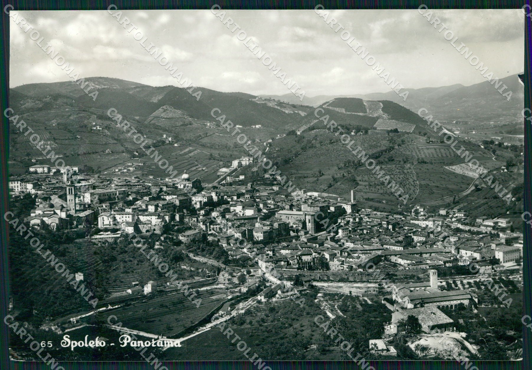 Perugia Spoleto COLLA FG Foto cartolina KB4873 – fronte
