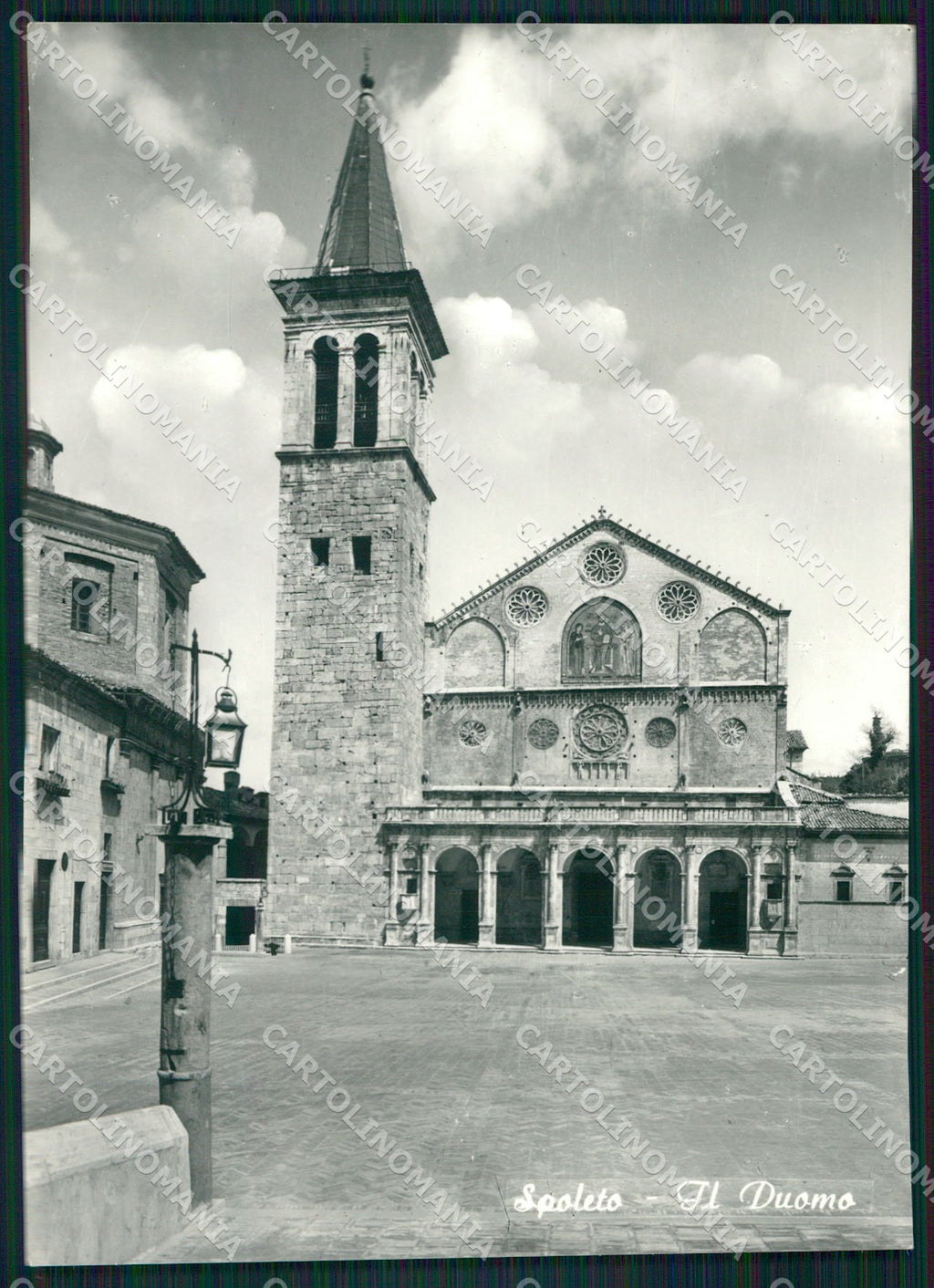 Perugia Spoleto Duomo FG Foto cartolina KB4882 – fronte