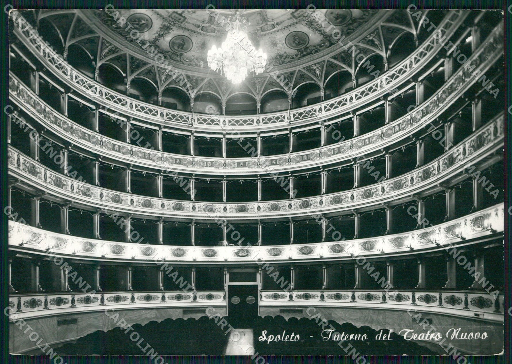 Perugia Spoleto Teatro FG Foto cartolina KB4883 – fronte