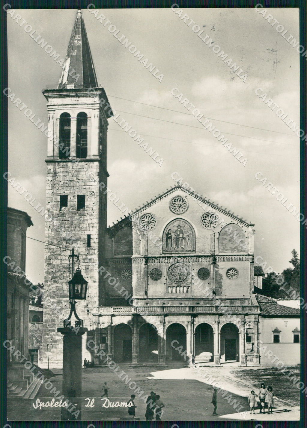 Perugia Spoleto Duomo FG Foto cartolina KB4885 – fronte