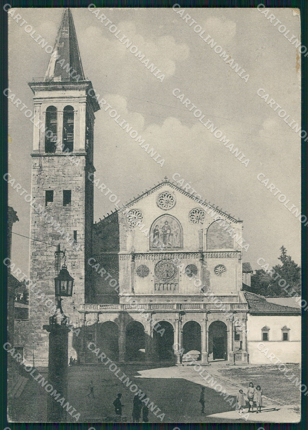Perugia Spoleto Duomo FG cartolina KB4891 – fronte