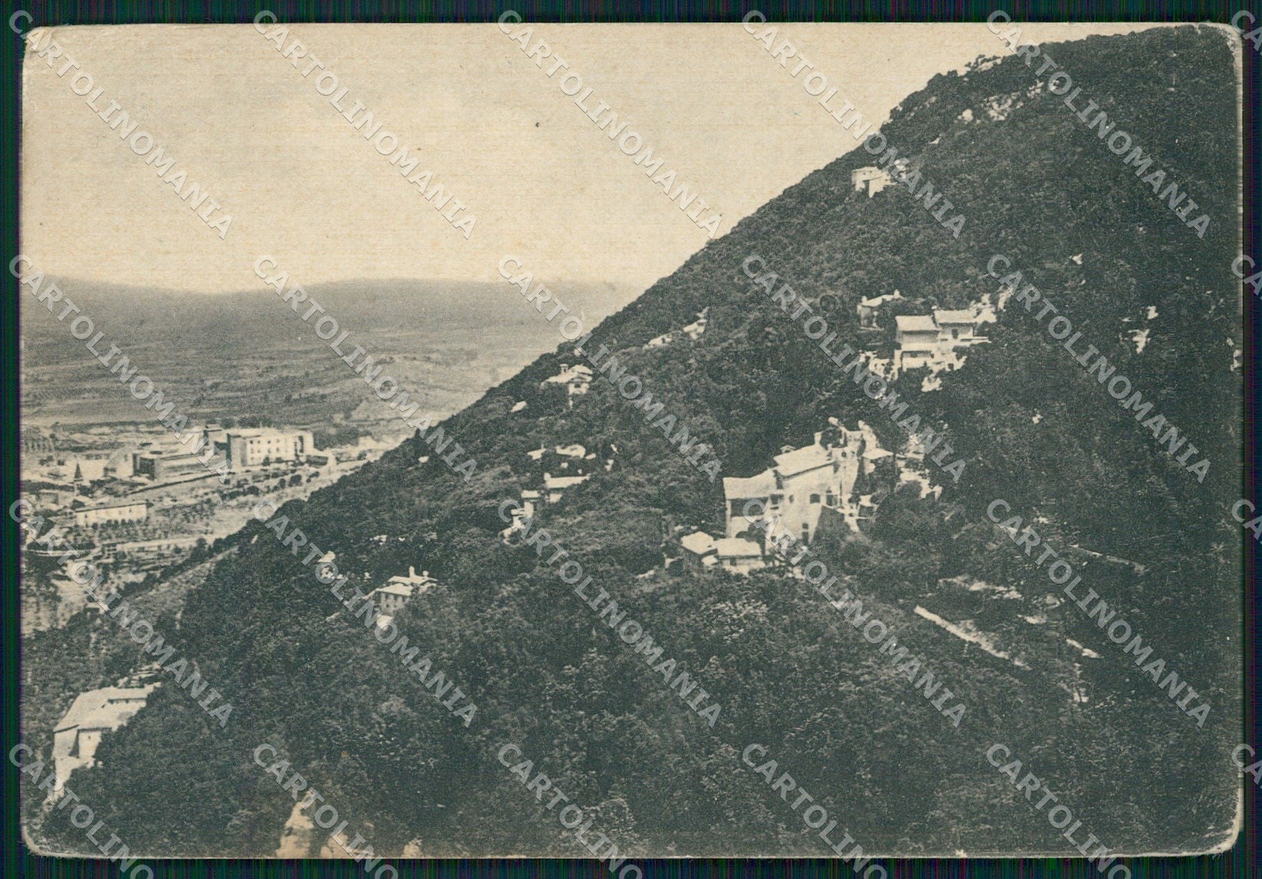 Perugia Spoleto Monteluco PIEGHINE FG cartolina KB4894 – fronte