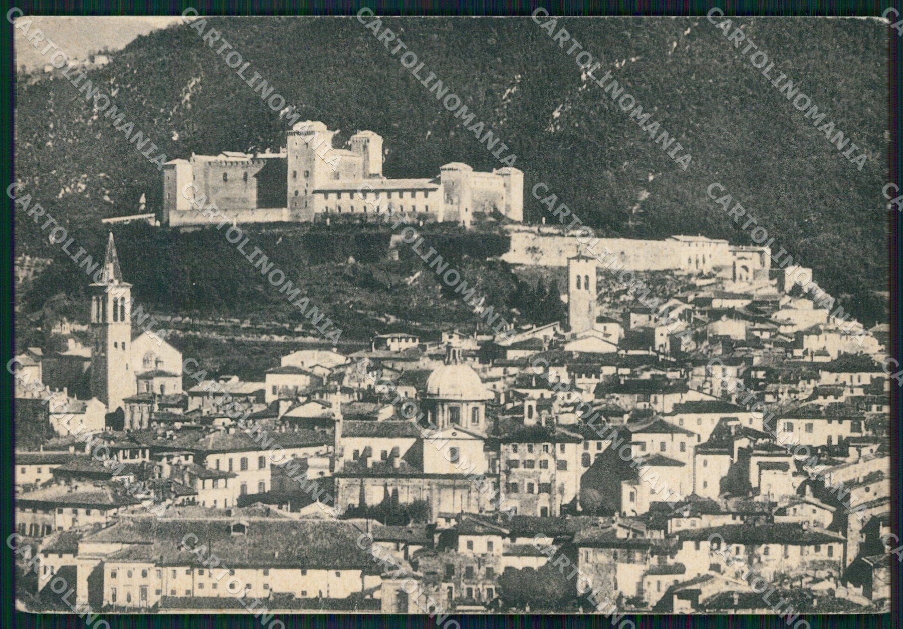 Perugia Spoleto FG cartolina KB4895 – fronte