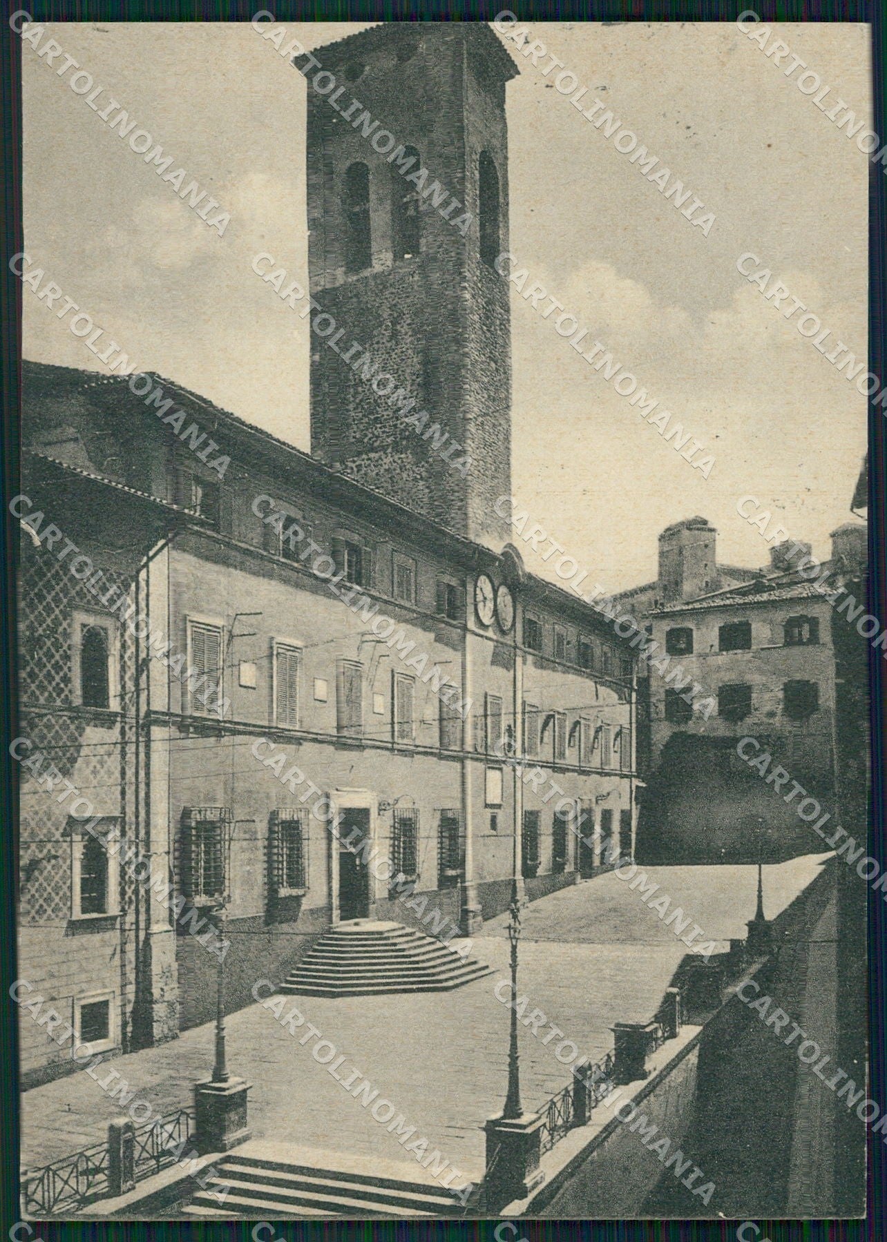 Perugia Spoleto Comune PIEGHINA FG cartolina KB4898 – fronte
