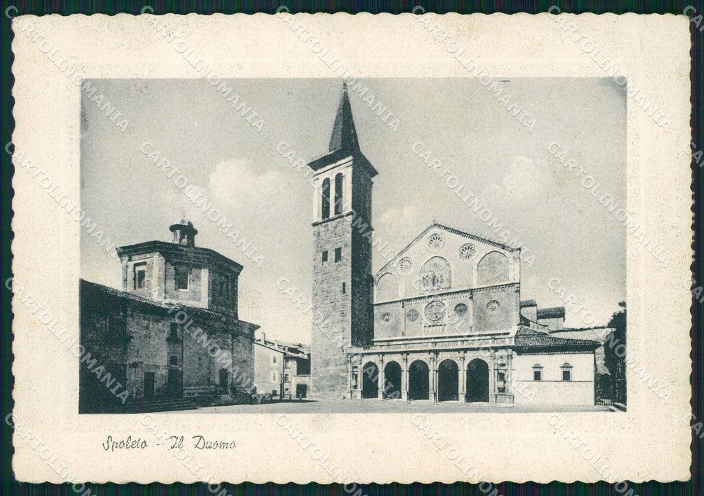 Perugia Spoleto ABRASA FG cartolina KB4902 – fronte