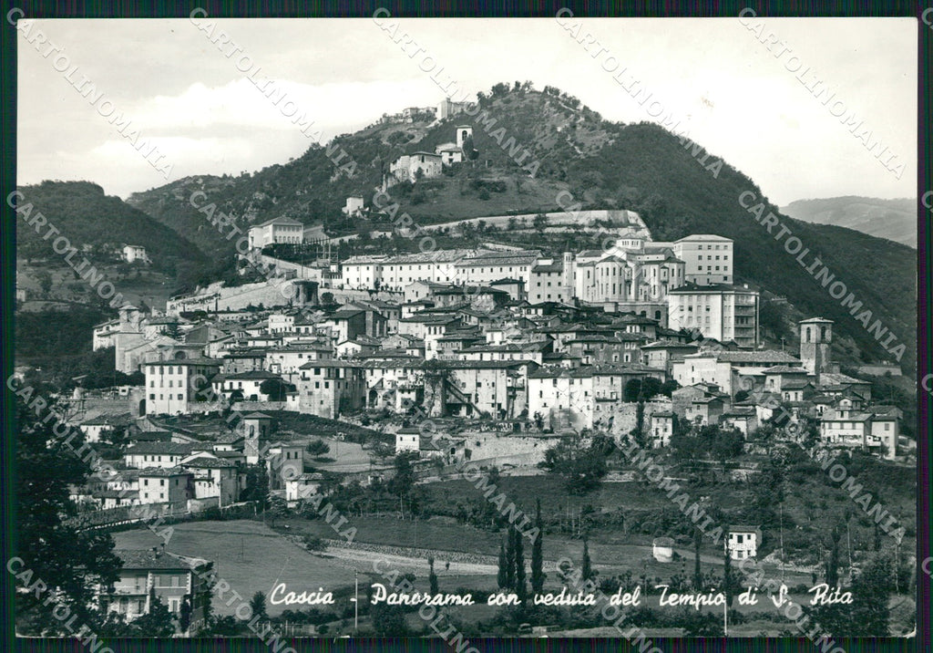 Perugia Cascia Tempio Santa Rita FG Foto cartolina KB4935 – fronte