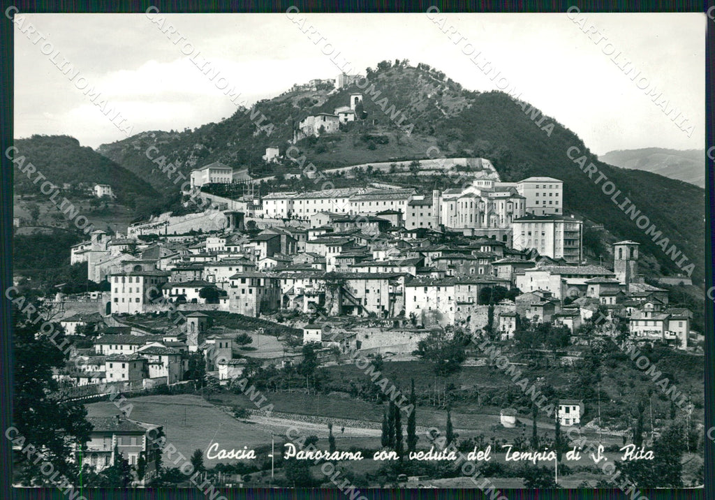 Perugia Cascia Tempio Santa Rita FG Foto cartolina KB4945 – fronte